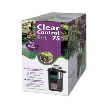 Velda Clear Control Set - filtro pressurizzato con pompa e UV-C integrato per laghetti