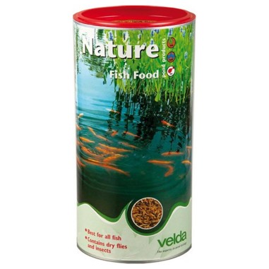 Velda Nature Fish Food - mangime base naturale per tutte le specie di pesci da laghetto