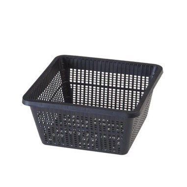 Velda Plant Basket Plastic Square cm19x19x8h - cesto quadrato in plastica rigida per piante da laghetto