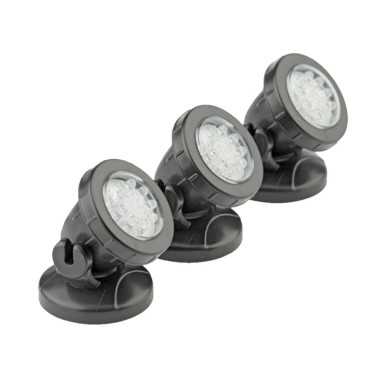 Velda Pond LED Lights 3pz - faretti a LED decorativi per laghetti