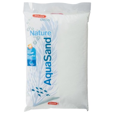 Zolux Aquasand Cristobalite Iceberg 0,2-0,6mm 4kg - sabbia bianca finissima per acqua dolce