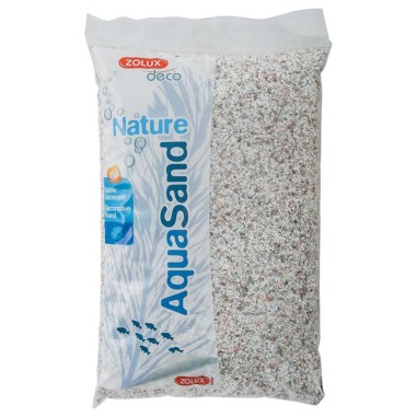 Zolux Aquasand Cristobalite White 1,6-3,0mm 4kg - ghiahietto bianco per acqua dolce