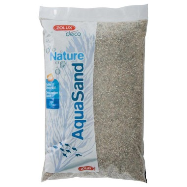 Zolux Aquasand Quartz Medium 1.5-2.5mm 5kg - ghiaietto per acqua dolce