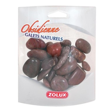 Zolux Ciottoli Naturali di Ossidiana 310gr