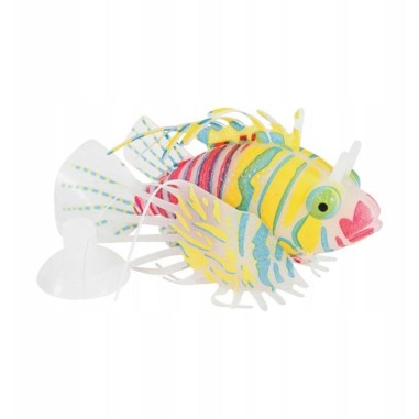 Zolux SweetyFish Phospho Lionfish misura M cm9x12x7 - pesce leone in silicone fosforescente