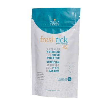 Easy Reefs FreshTick Omnivorous 42gr - alimento completo in pellet per pesci onnivori d'acqua dolce