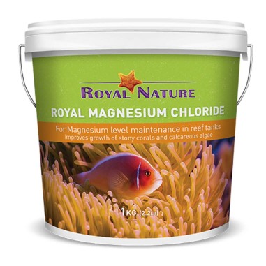 Royal Nature Magnesium Chloride 1kg - integratore di magnesio in polvere per acquari marini