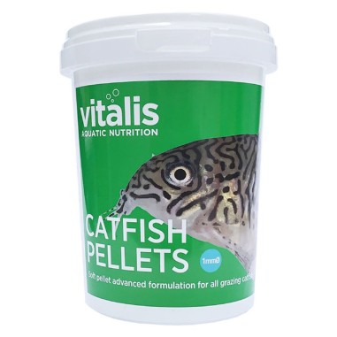 Vitalis Catfish Pellets XS 1mm - mangime in pellet per Corydoras e altri pesci brucatori