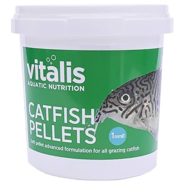 Vitalis Catfish Pellets XS 1mm - mangime in pellet per Corydoras e altri pesci brucatori