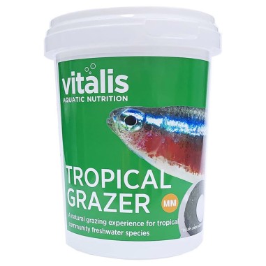 Vitalis Tropical Grazer Mini 240gr - anelli affondanti per pesci brucatori d'acqua dolce