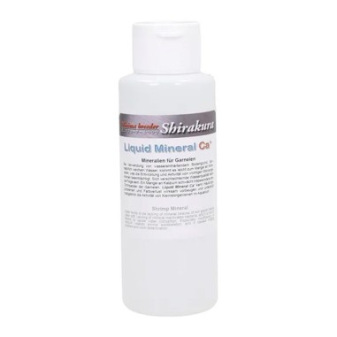 Shirakura Liquid Mineral Ca+ 100ml - miscela di sostanze utili per migliorare la salute ed esaltare i colori dei gamberetti