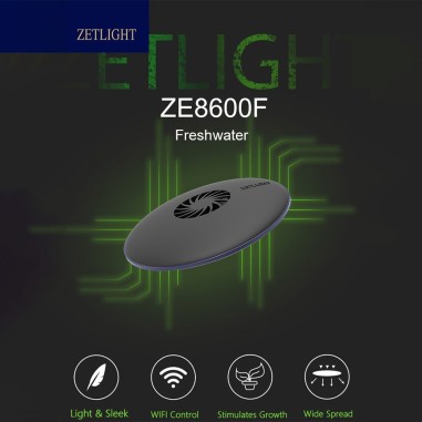 Zetlight UFO Series ZE8600M Marine - plafoniera LED 55w Wi-Fi con App per acquari marini