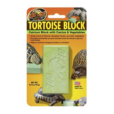 Zoomed Tortoise Block - blocco di calcio con cactus e verdure