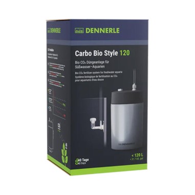 Dennerle Carbo Bio Style 120 - fertilizzazione con bio CO2 per acqua