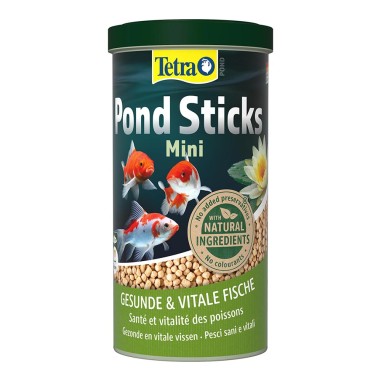 Tetra Pond Mini Stick 1L - mangime per piccoli pesci da laghetto