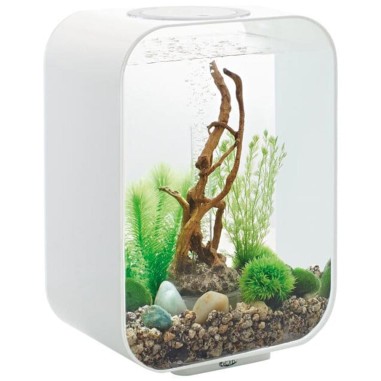 Oase BiOrb Life 15 LED Bianco - mini acquario in acrilico accessoriato