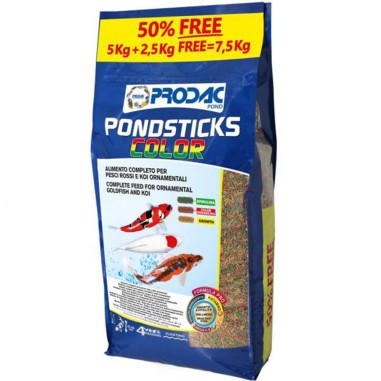 ARTICOLO DANNEGGIATO - Prodac Pond Color Sticks Sacco 7,5kg