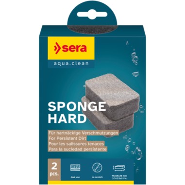 Sera Sponge Hard - Spugna per la pulizia dello sporco resistente