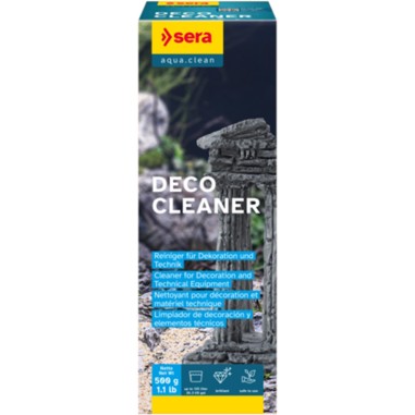 Sera Deco Cleaner 500gr - Detergente per hardscape e attrezzature tecniche