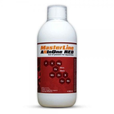 MasterLine AllInOne Red 500ml - fertilizzante specifico per piante rosse