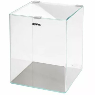 Aquael Opti Tank Rounded 20 - aquario panoramico in vetro extrachiaro 19L cm25x25x30h