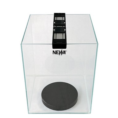 Newa Hobby Slim 10L cm20x20x27h - mini acquario con illuminazione LED