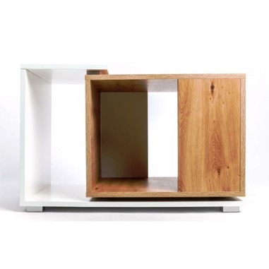 Diversa Cabinet Duo Forest White cm90x60x50h - supporto double face per High Terrarium