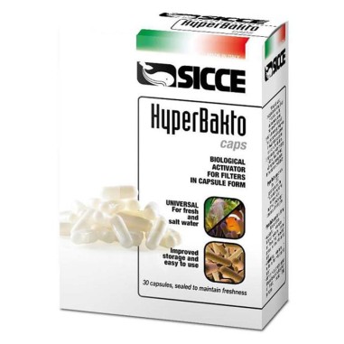 Sicce HyperBacto 30 Capsule - attivatore batterico in capsule per trattare fino a 1500 litri