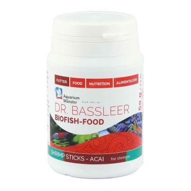 Aquarium Munster Dr.Bassleer Shrimp Sticks Acai 100ml/60gr - mangime per gamberetti