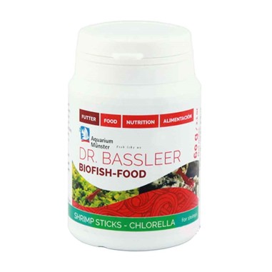 Aquarium Munster Dr.Bassleer Shrimp Sticks Chlorella 100ml/60gr - mangime per gamberetti