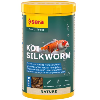 Sera Koi Silkworm 1000ml/330gr - Bachi da Seta per Carpe