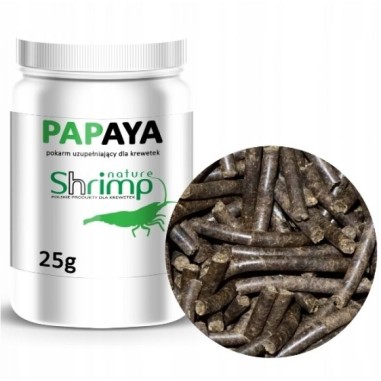 Shrimp Nature Papaja 25gr - integratore alimentare per gamberetti