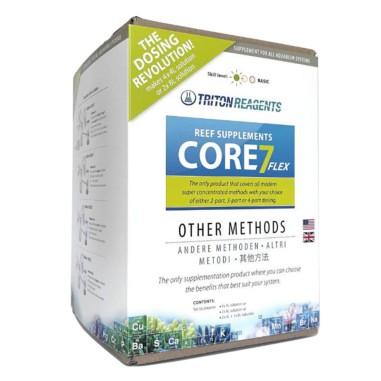 Triton Reagents Core7 Flex Reef Supplements Bulk Edition - confezione per ottenere 4x4L di soluzione