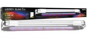 Aquael Leddy Slim Link 36w 80-120cm colore bianco - plafoniera LED Wi-Fi per acqua dolce e marina