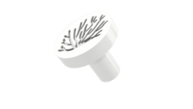 ITC White Frag Plug 22mm 10pz - supporti ceramici per talee