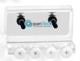 OceanTech Dosing Pipe Clamp 4 postazioni - supporto per tubi di pompe dosometriche