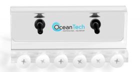 OceanTech Dosing Pipe Clamp 6 postazioni - supporto per tubi di pompe dosometriche